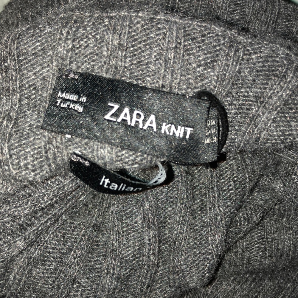 Grey soft Zara Knit sweater